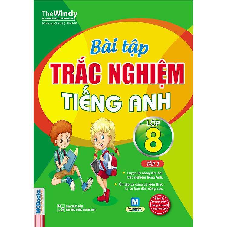 Sách Bài Tập Trắc Nghiệm Tiếng Anh Lớp 8 - Tập 1