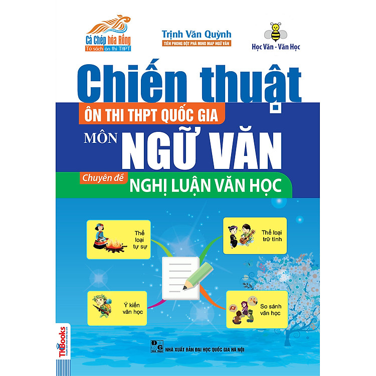 Sách Chiến Thuật Ôn Thi THPT Quốc Gia Môn Ngữ Văn Chuyên Đề Nghị Luận Văn Học
