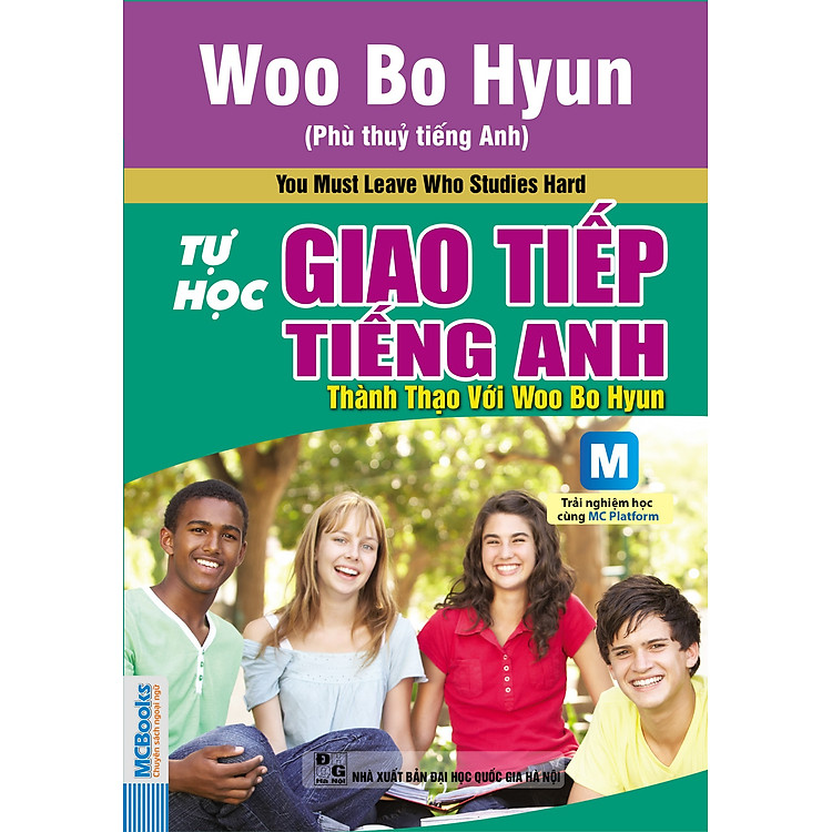 Sách Tự Học Giao Tiếp Tiếng Anh Thành Thạo Với Woo Bo Hyun