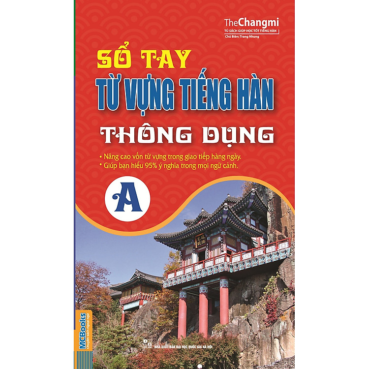 Sách Sổ Tay Từ Vựng Tiếng Hàn Thông Dụng Trình Độ A