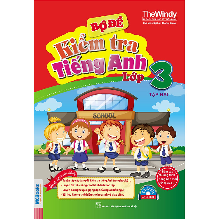 Sách Bộ Đề Kiểm Tra Tiếng Anh Lớp 3 (Tập 2)
