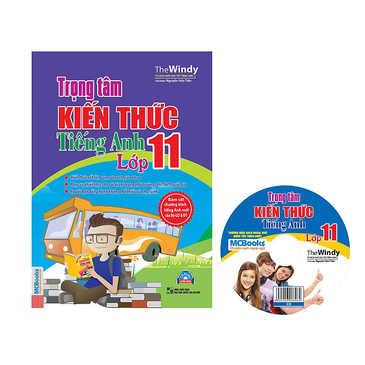 Sách Trọng Tâm Kiến Thức Tiếng Anh Lớp 11 (Kèm CD)
