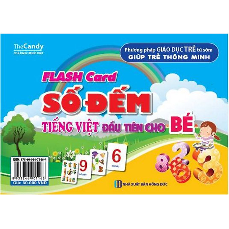 Flash Card Số Đếm Tiếng Việt Đầu Tiên Cho Bé