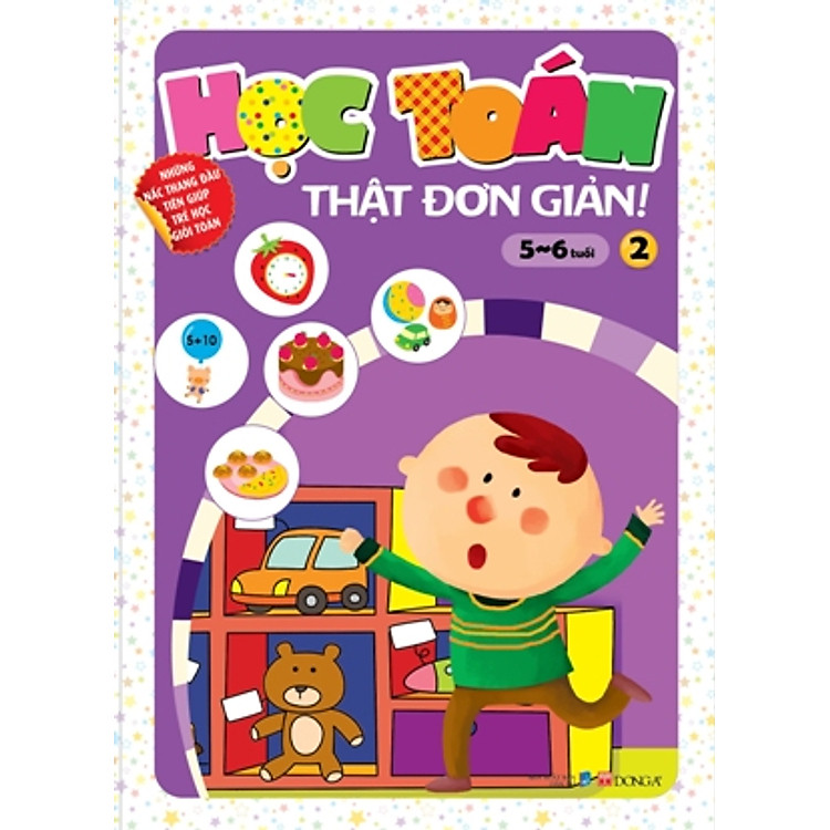Sách Học Toán Thật Đơn Giản (5-6 Tuổi) - Tập 2
