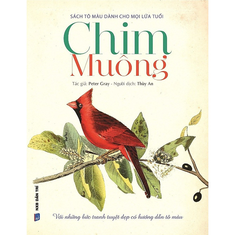 Bộ Sách Tô Màu Dành Cho Mọi Lứa Tuổi - Sách Có Màu: Chim Muông