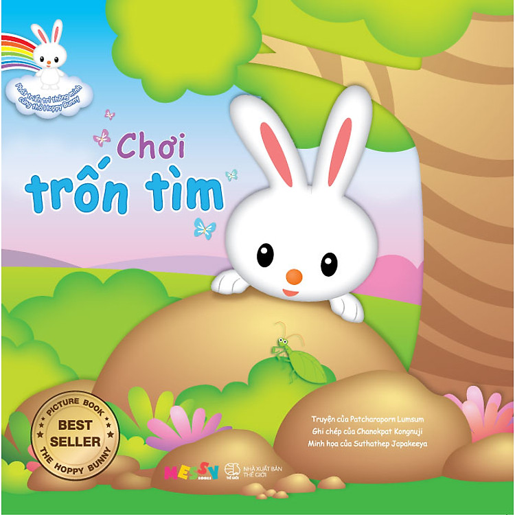 Sách Phát Triển Trí Thông Minh Cùng Thỏ Hoppy Bunny - Chơi Trốn Tìm