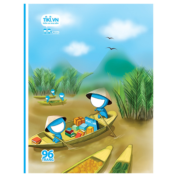 Tập Học Sinh Tiki Lan Tỏa Niềm Vui - Cần Thơ - 96 Trang