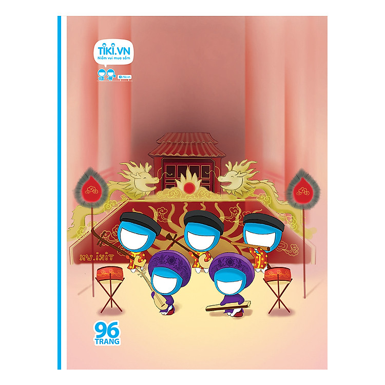 Tập Học Sinh Tiki Lan Tỏa Niềm Vui - Huế - 96 Trang