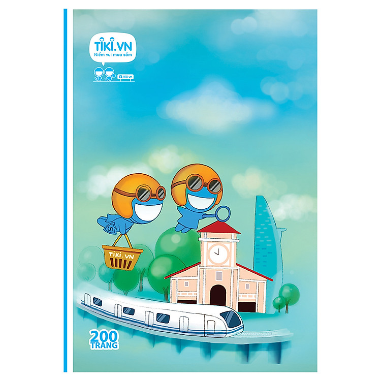 Tập Sinh Viên Tiki Lan Tỏa Niềm Vui - Bến Thành Market - 200 Trang