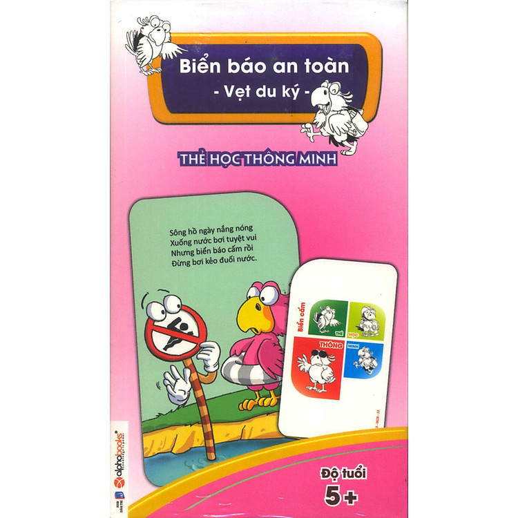 Thẻ Học Thông Minh - Biển Báo An Toàn: Vẹt Du Ký (Độ Tuổi 5+)