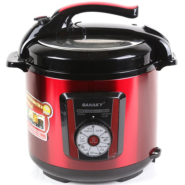 Nồi Áp Suất Sanaky AS.SNK 62C – 6.0 Lít - Hàng chính hãng