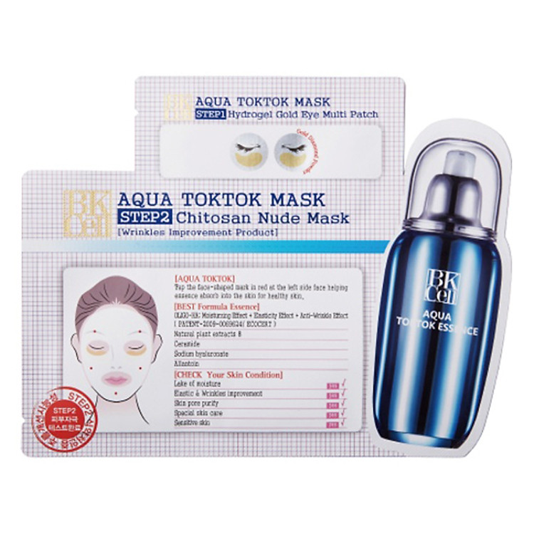 Miếng Mặt Nạ BK Cell Aqua Tok Tok Mask - BKATT916S