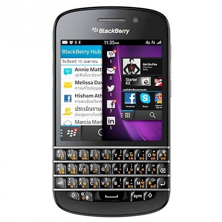 Blackberry Q10 -Bàn Phím Thái - Hàng Chính Hãng