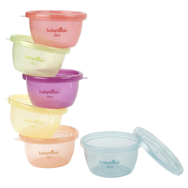 Bộ 6 Bát Chia Thức Ăn Babymoov BM00856