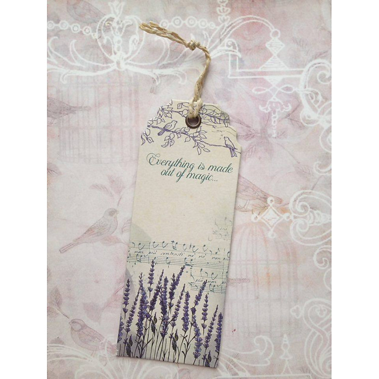 Bookmark Fairy Corner - Hoa Lavender