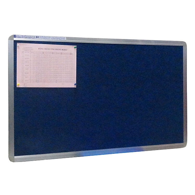 Bảng Ghim Nỉ Đa Năng Bavico BN05 (0,8 x 1,2 m) – Xanh Biển