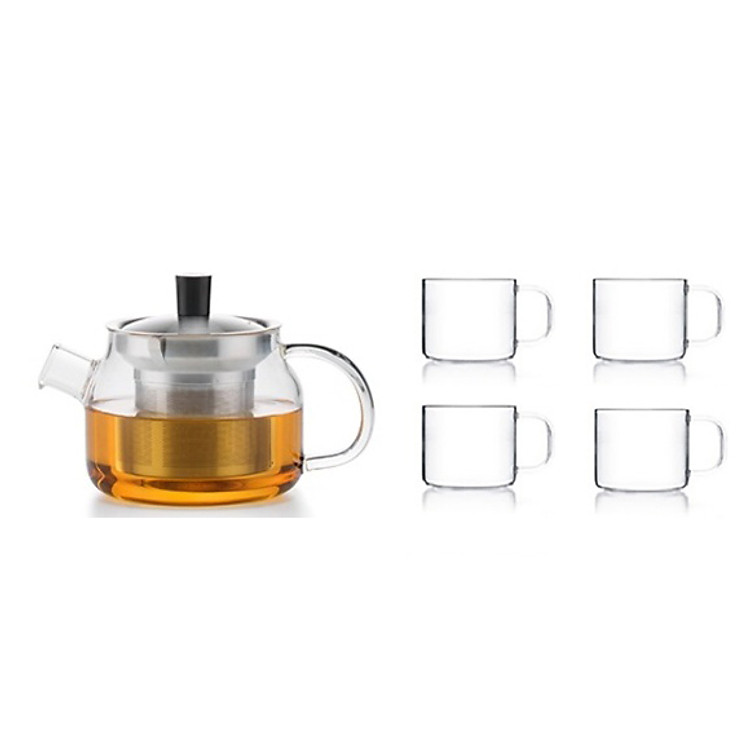 Bộ Bình Trà Lọc Inox Samadoyo T106 – 470ml