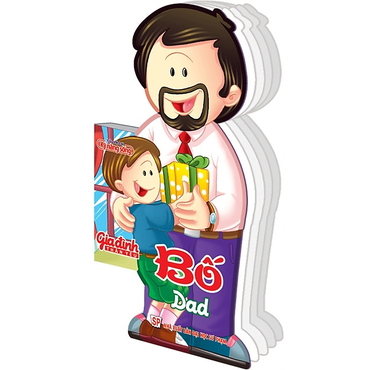 Sách Gia Đình Thân Yêu - Bố (Dad) - Màu Ngẫu Nhiên
