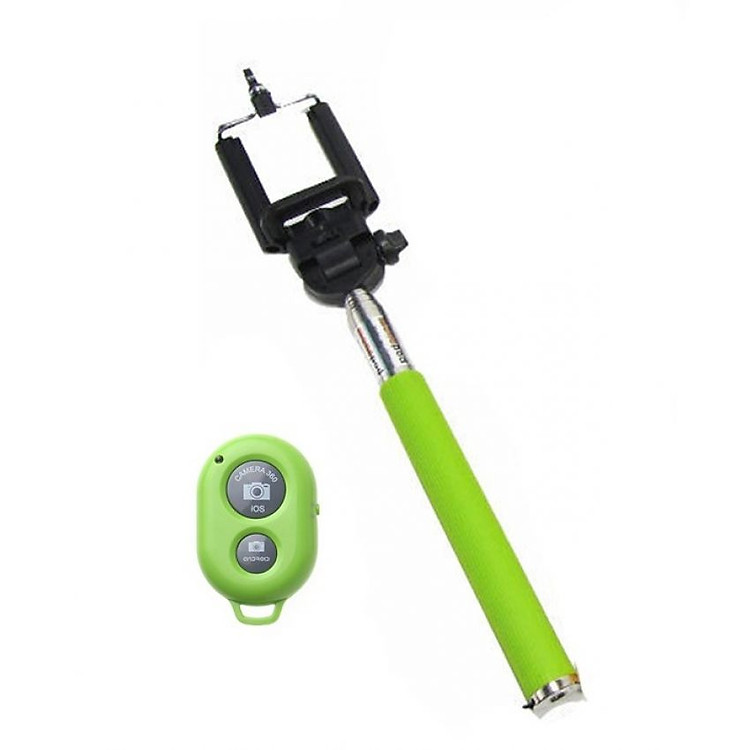 Gậy Chụp Hình Homeeasy Z07-1 Và Remote - Xanh Lá - Hàng Chính Hãng
