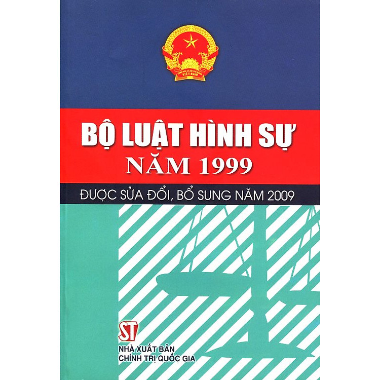 Sách Bộ Luật Hình Sự 1999 Sửa Đổi Bổ Sung Năm 2009