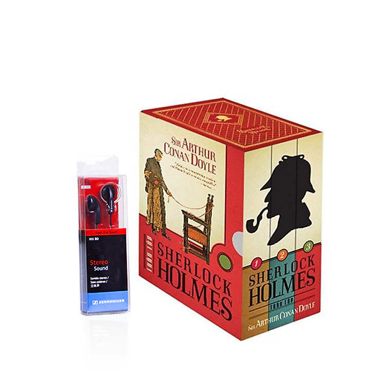 Bộ Combo Sherlock Holmes Toàn Tập (Hộp 3 Tập) & Tai Nghe Sennheiser MX 80