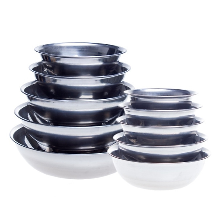 Bộ Thau inox Rainy 10 Cái TT-10S