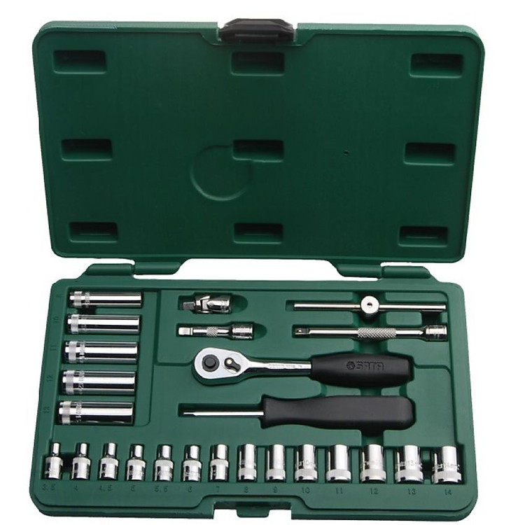 Bộ Đầu Tuýp Sata 25 Chi Tiết - 9001