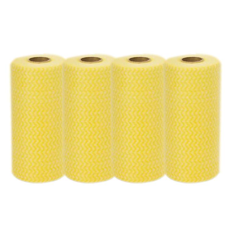 Combo 4 Cuộn Khăn Lau Đa Năng Homeeasy HN1010 – Vàng