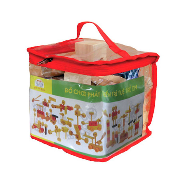 Đồ Chơi Gỗ Vietoys Bộ Lắp Ráp Kỹ Thuật 51CT (Bộ Búa Bao) VT3P-0058
