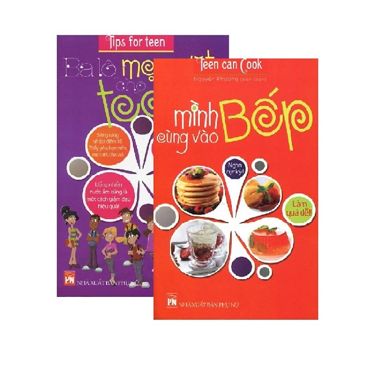 Sách Bộ Đôi: Tips For Teen - Teen Can Cook