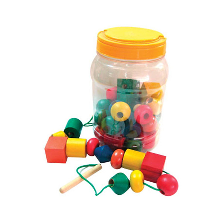 Đồ Chơi Vietoys Bộ Xâu Hạt (Hủ Nhựa) VT3P-0050