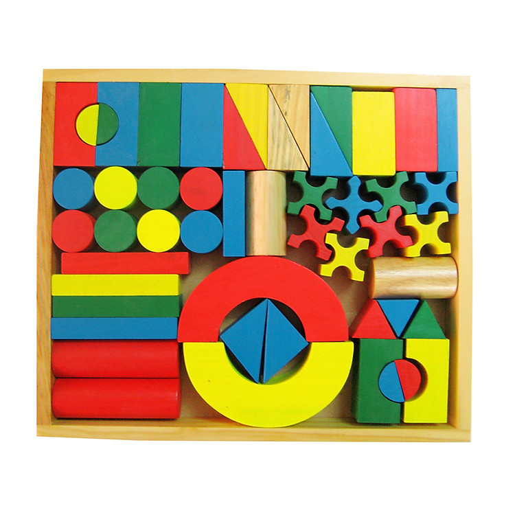 Đồ Chơi Gỗ Xếp Hình EDUGAMES Xây Dựng 51 GA590