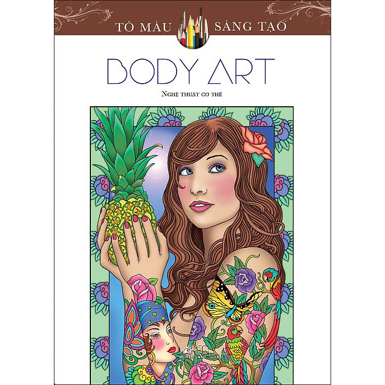 Sách Tô Màu Sáng Tạo - Body Art