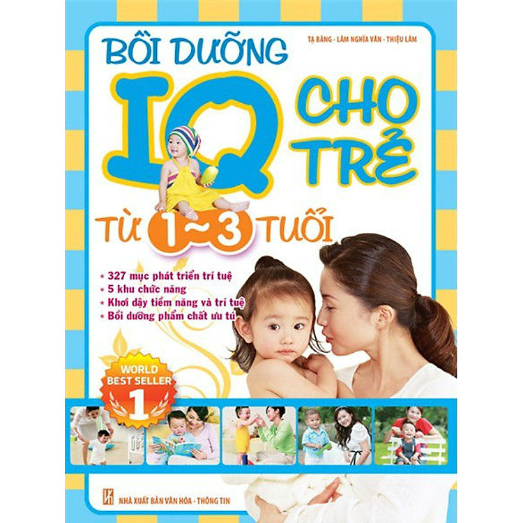 Sách Bồi Dưỡng IQ Cho Trẻ Từ 1 - 3 Tuổi