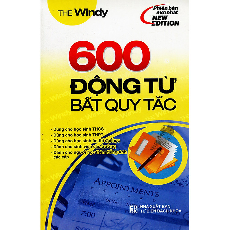 600 Động Từ Bất Qui Tắc (Không Kèm CD)