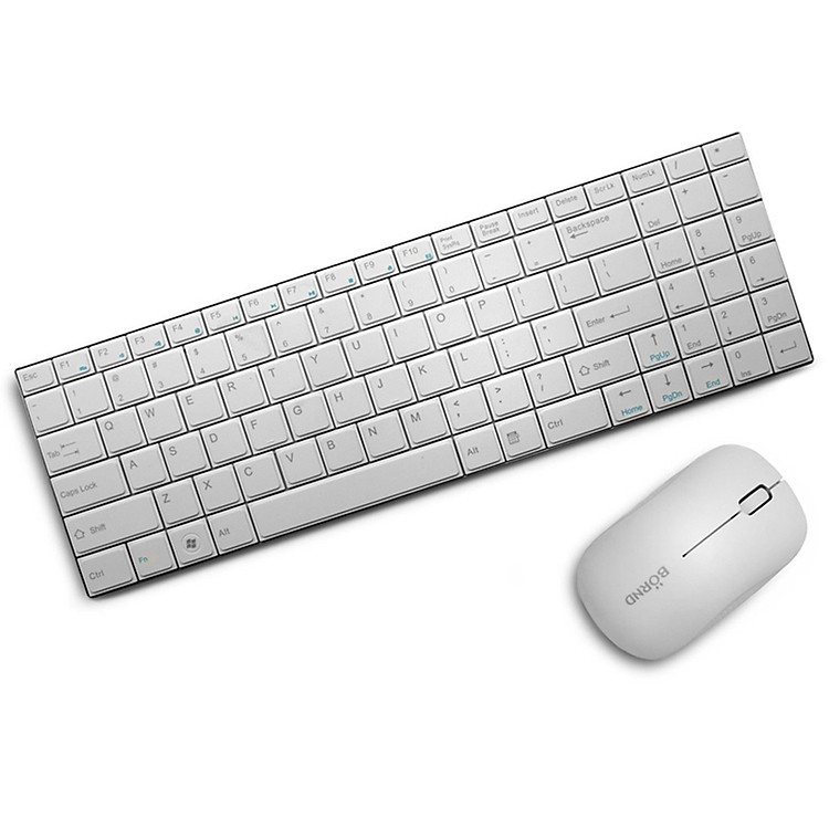 Bộ Bàn Phím + Chuột Không Dây Bornd E550 - Hàng Chính Hãng
