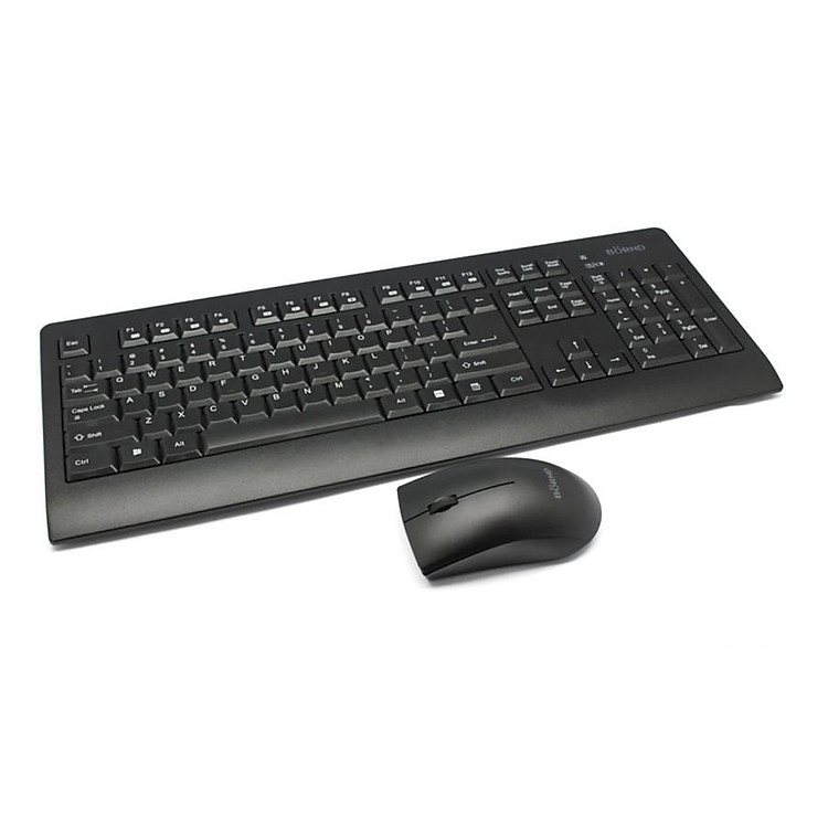 Bộ Bàn Phím + Chuột Không Dây Bornd W521 - Hàng Chính Hãng
