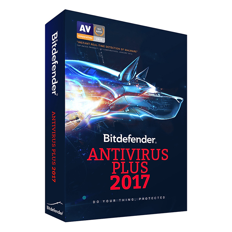 Phần Mềm Diệt Virus Bitdefender Antivirus BAV - Hàng Chính Hãng