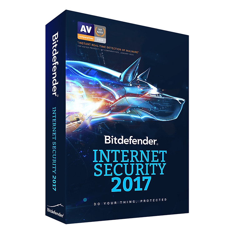 Phần Mềm Diệt Virus Bitdefender Internet Security BIS - Hàng Chính Hãng