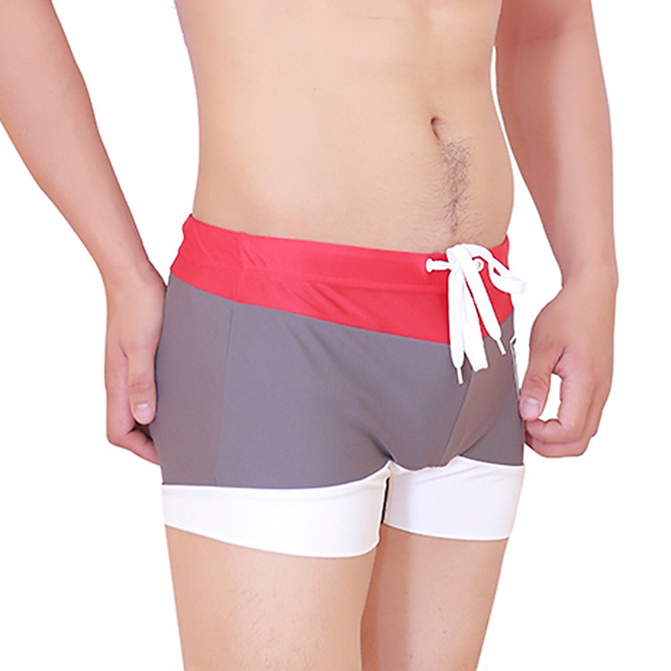 Quần Bơi Nam Đùi Cotton 4 Chiều Cao Cấp Boxer 300102