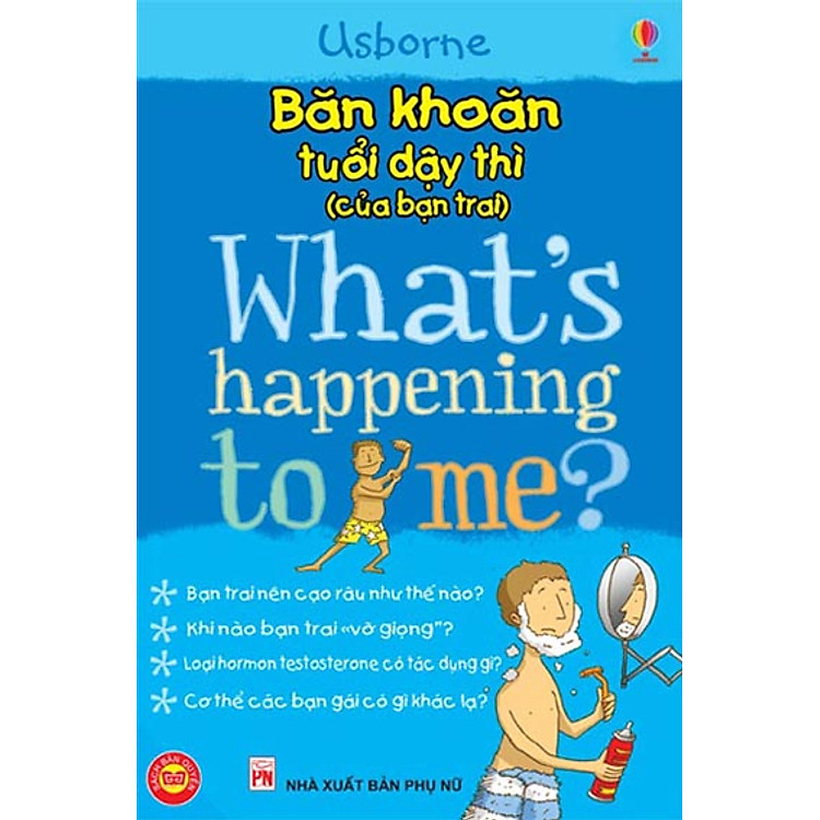 Sách Băn Khoăn Tuổi Dậy Thì (Của Bạn Trai)