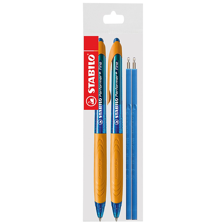 Combo Stabilo BP328F-C2A (BP328F-BU x2 + BP328R-BU x 2)
