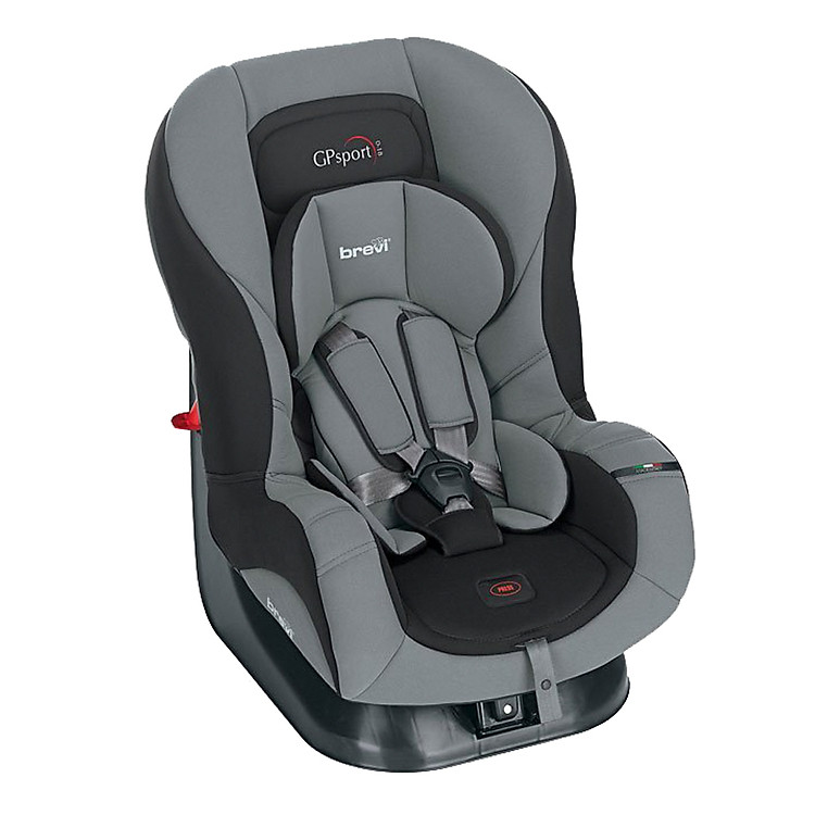 Ghế Ngồi Ô Tô Cho Bé Brevi GP Sport BRE517-258 - Xám đen