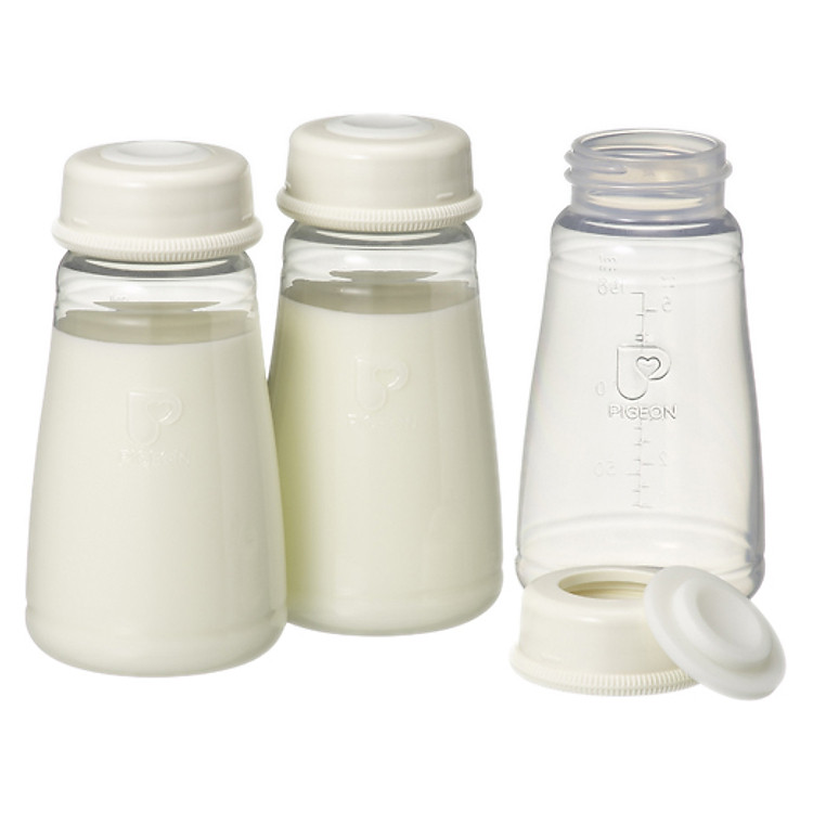 Bộ 3 Bình Trữ Sữa Mẹ Cổ Hẹp Pigeon