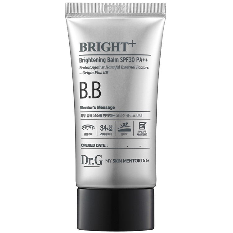 Kem Trang Điểm Dr.G Brightening Balm SPF30 PA++ (45ml)