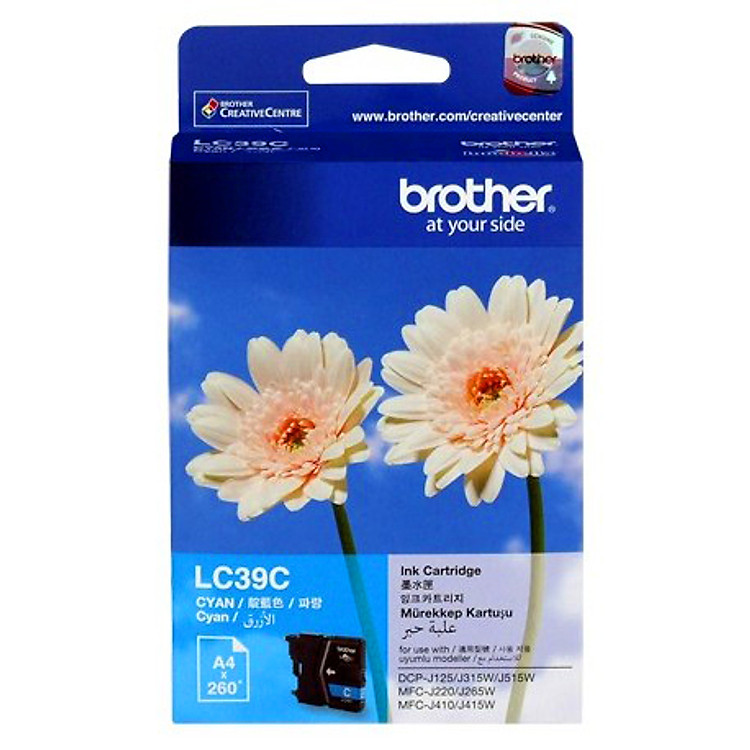Mực In Brother LC-39C - Hàng Chính Hãng