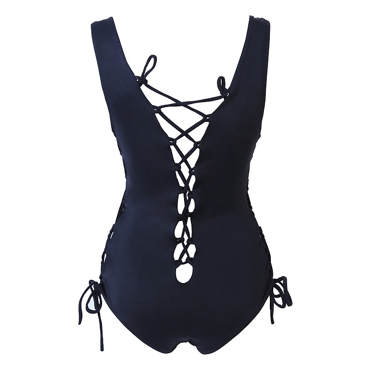 Bikini 1 Mảnh Monica BS 1004 Đan Dây Trước - Freesize