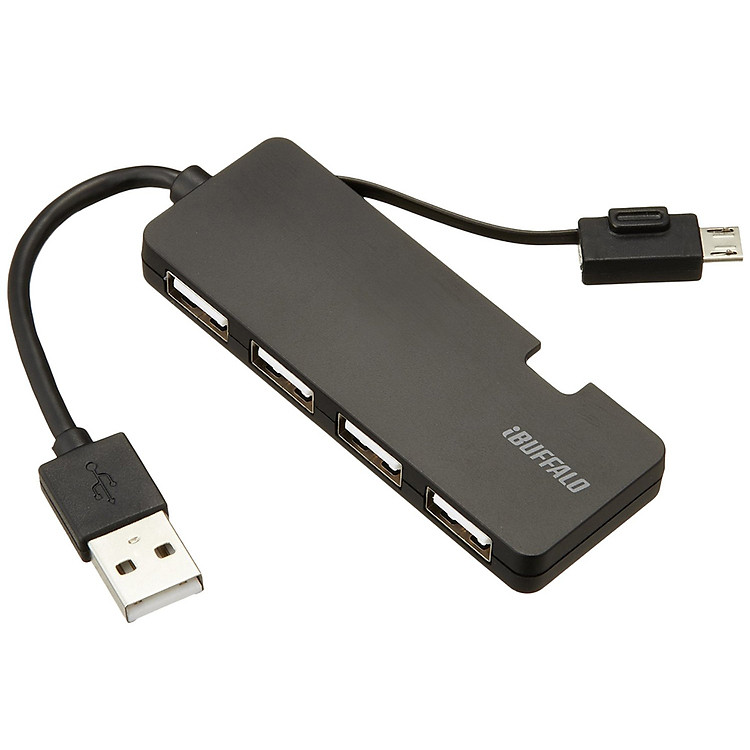 HUB USB iBuffalo BSH5U05 - Hàng Chính Hãng