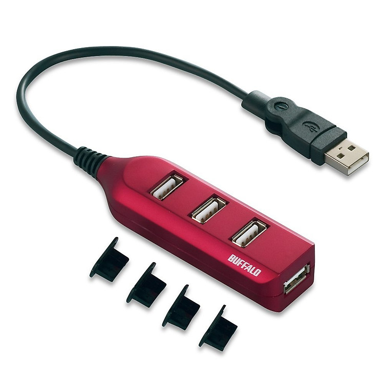 HUB USB iBuffalo BSHT4U - Hàng Chính Hãng
