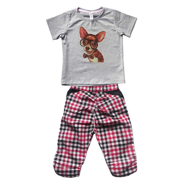 Set Áo Thun Và Quần Kaki Dài Bé Trai Cuckeo BT121606